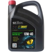 Масло моторное GT Smart SAE 10W-40 API SL, CF полусинтетика 10W-40 4л.